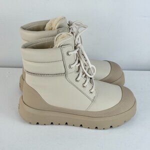 M6 W7 - UGG NEUMEL Hi Weather Hybrid All Gender - Brich/White pepper Boots
